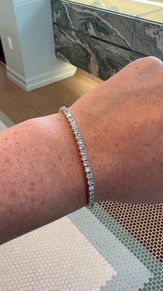 The Grand Diamond Tennis Bracelet