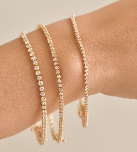 Diamond Tennis Bracelet – Henri Noël