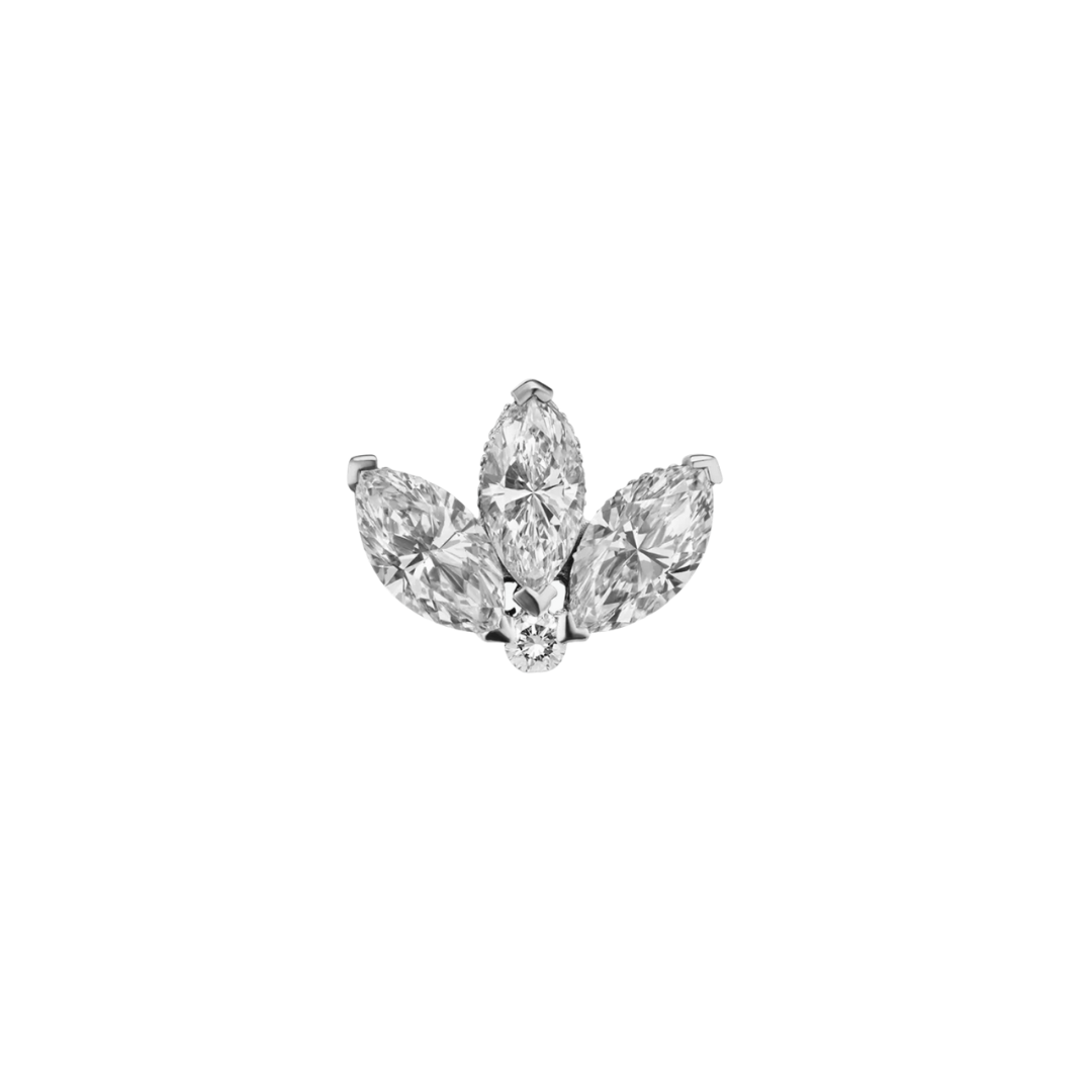 Marquise and Round Studs