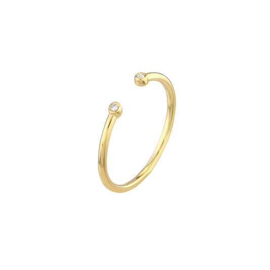 Diamond Cuff Ring – Henri Noël