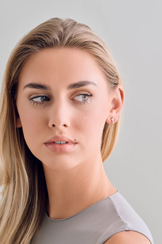 Triangle Drop Earrings