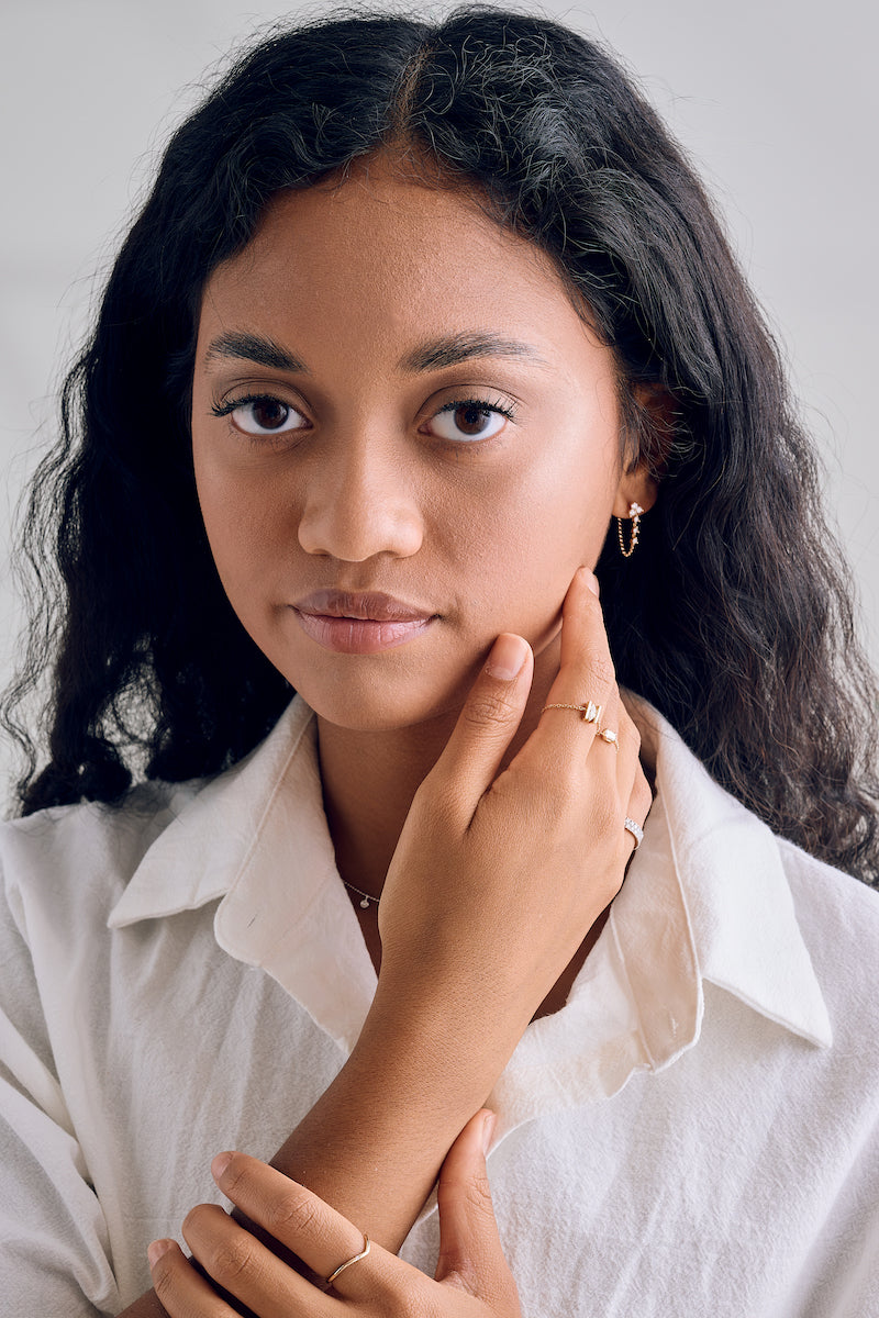 Triangle Drop Earrings