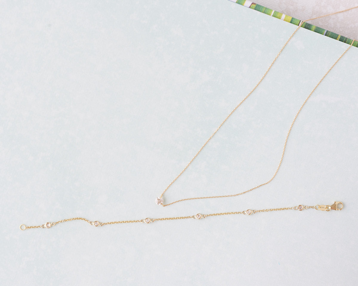 Diamonds by the yard Bracelet