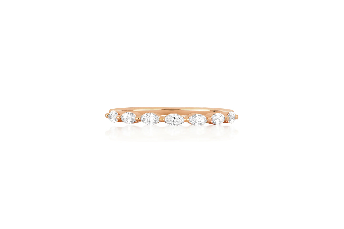 Marquise Diamond Band – Henri Noël