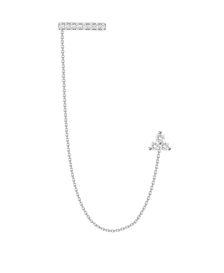 Nicole Diamond Cuff Earring