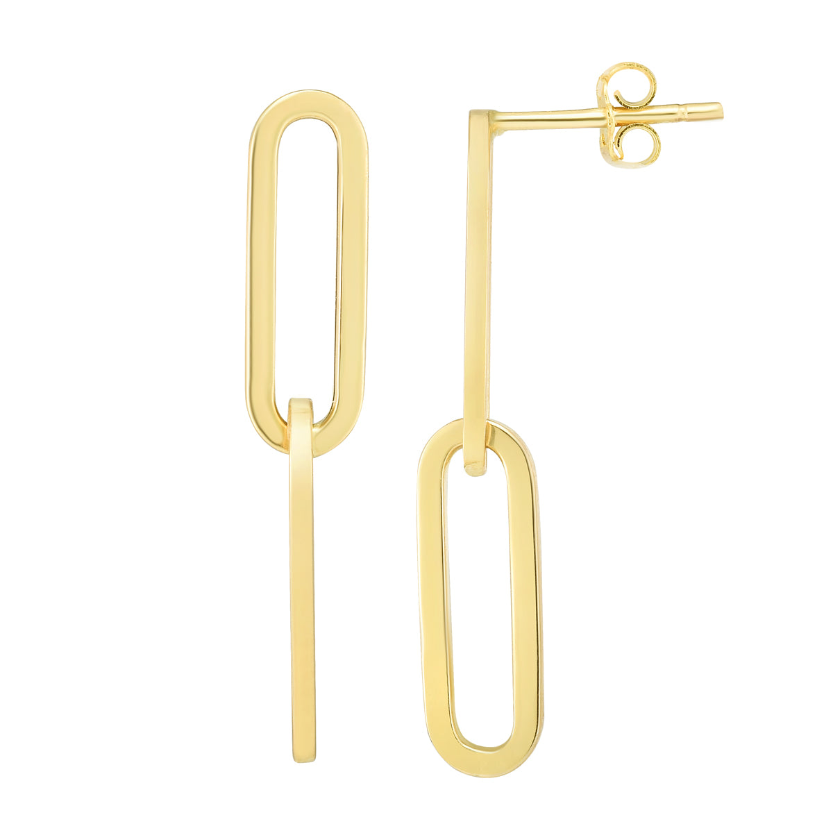 Paperclip Earrings