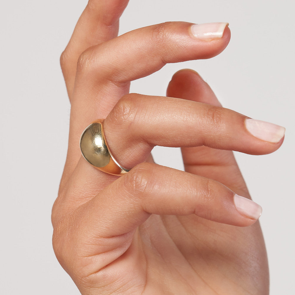 Dome Signet Ring