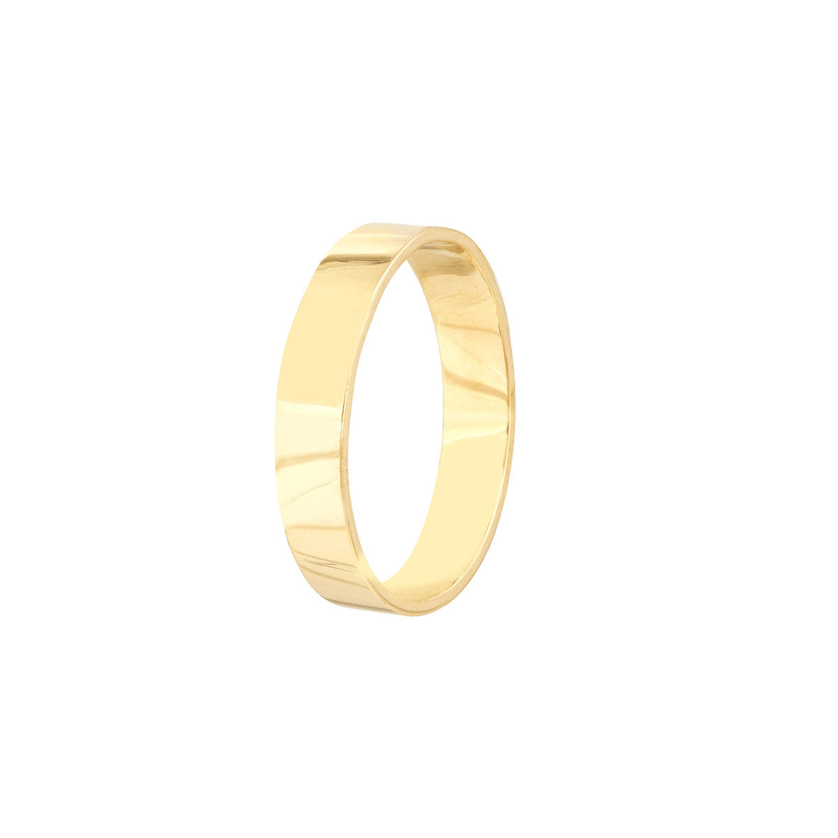 Flat Gold Band