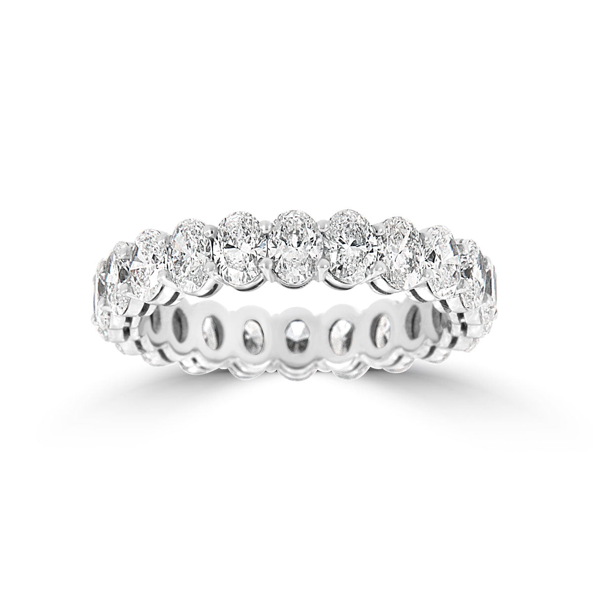 Oval Eternity Band