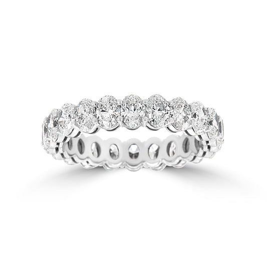 Oval Eternity Band