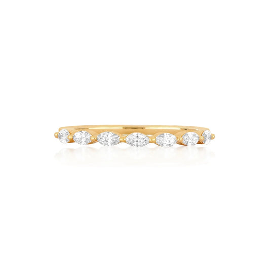 Marquise Diamond Band