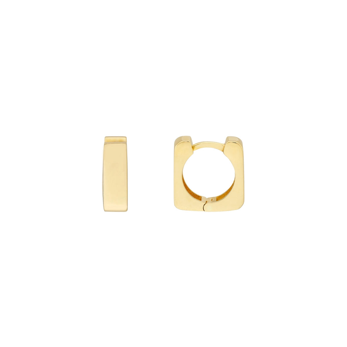 Square 14K Huggies