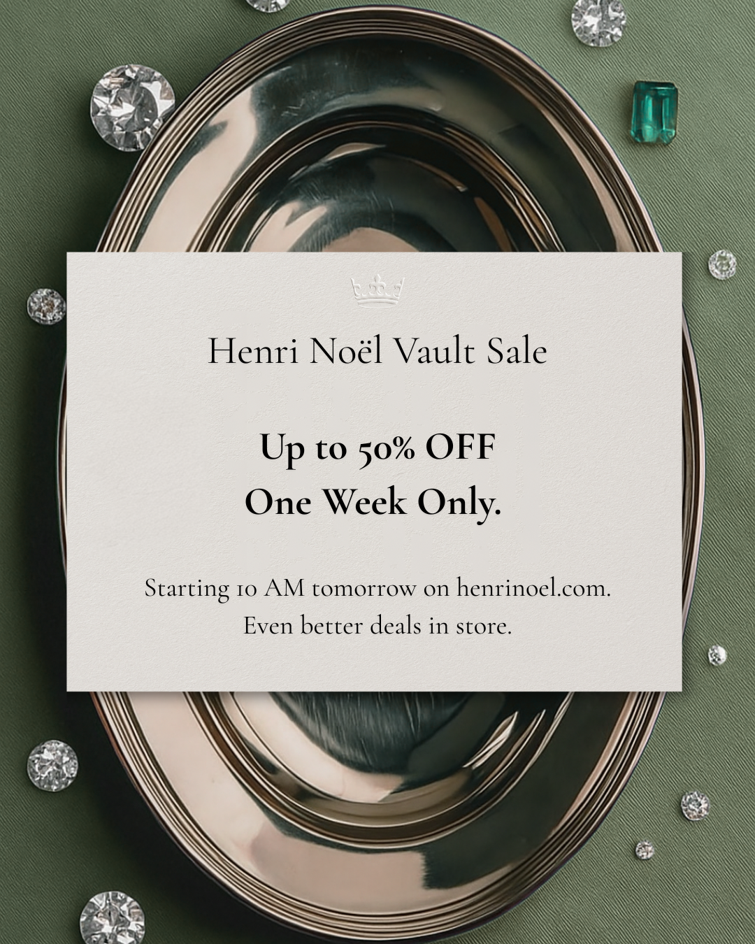The Vault Sale