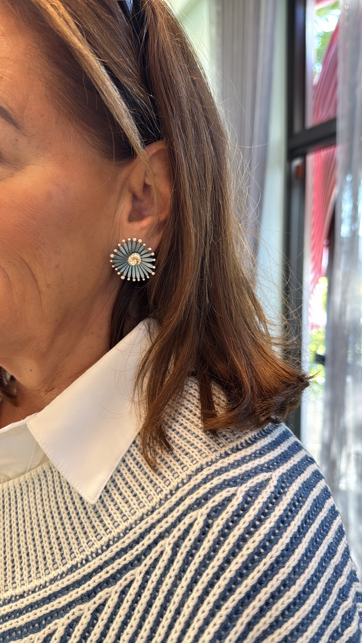 Mike Joseph- Petali Earrings – Henri Noël