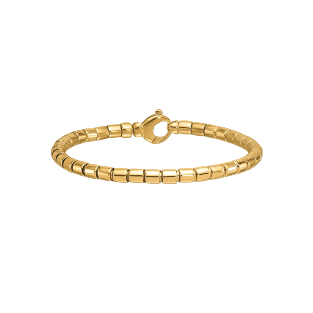 14K Fancy Link Bracelet – Henri Noël