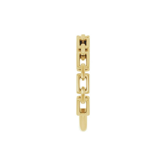 14K Gold Link Ring – Henri Noël