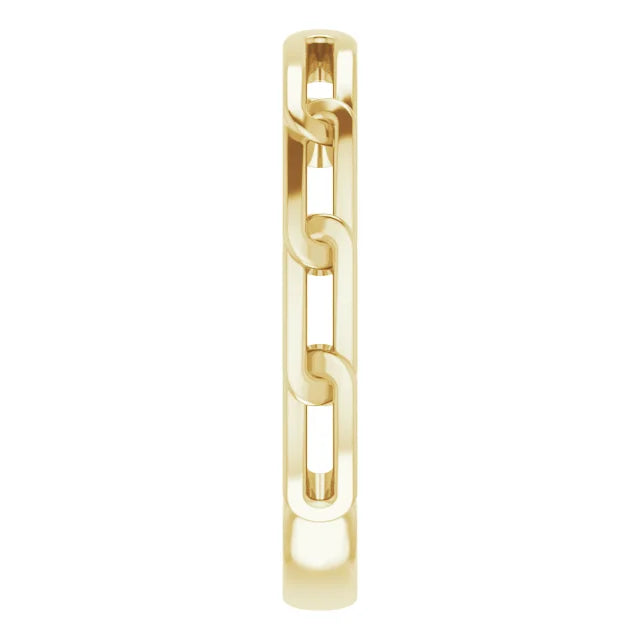 14K Open Chain Cuff Ring – Henri Noël