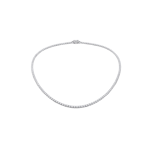 168 Diamond Tennis Necklace – Henri Noël