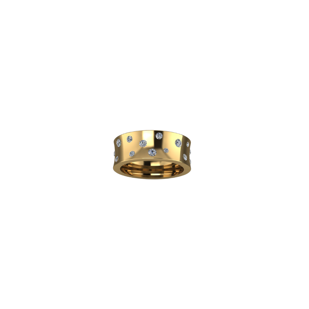Diamond Sky Cigar Ring