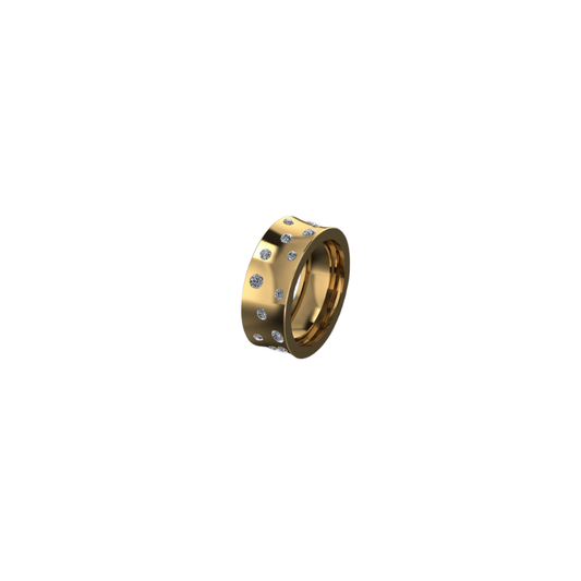 Diamond Sky Cigar Ring – Henri Noël