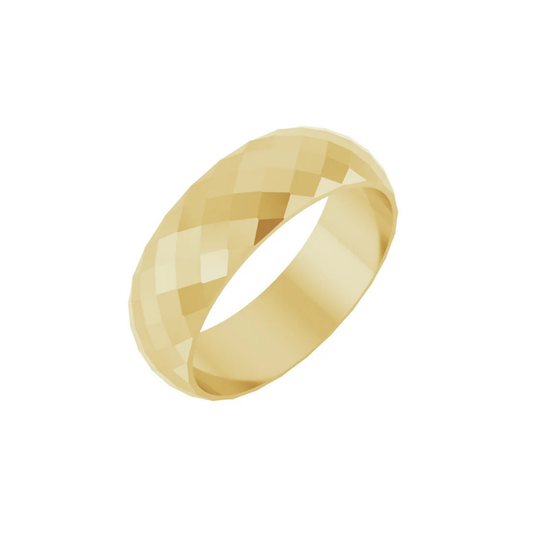 Diamond Pattern Mens Band