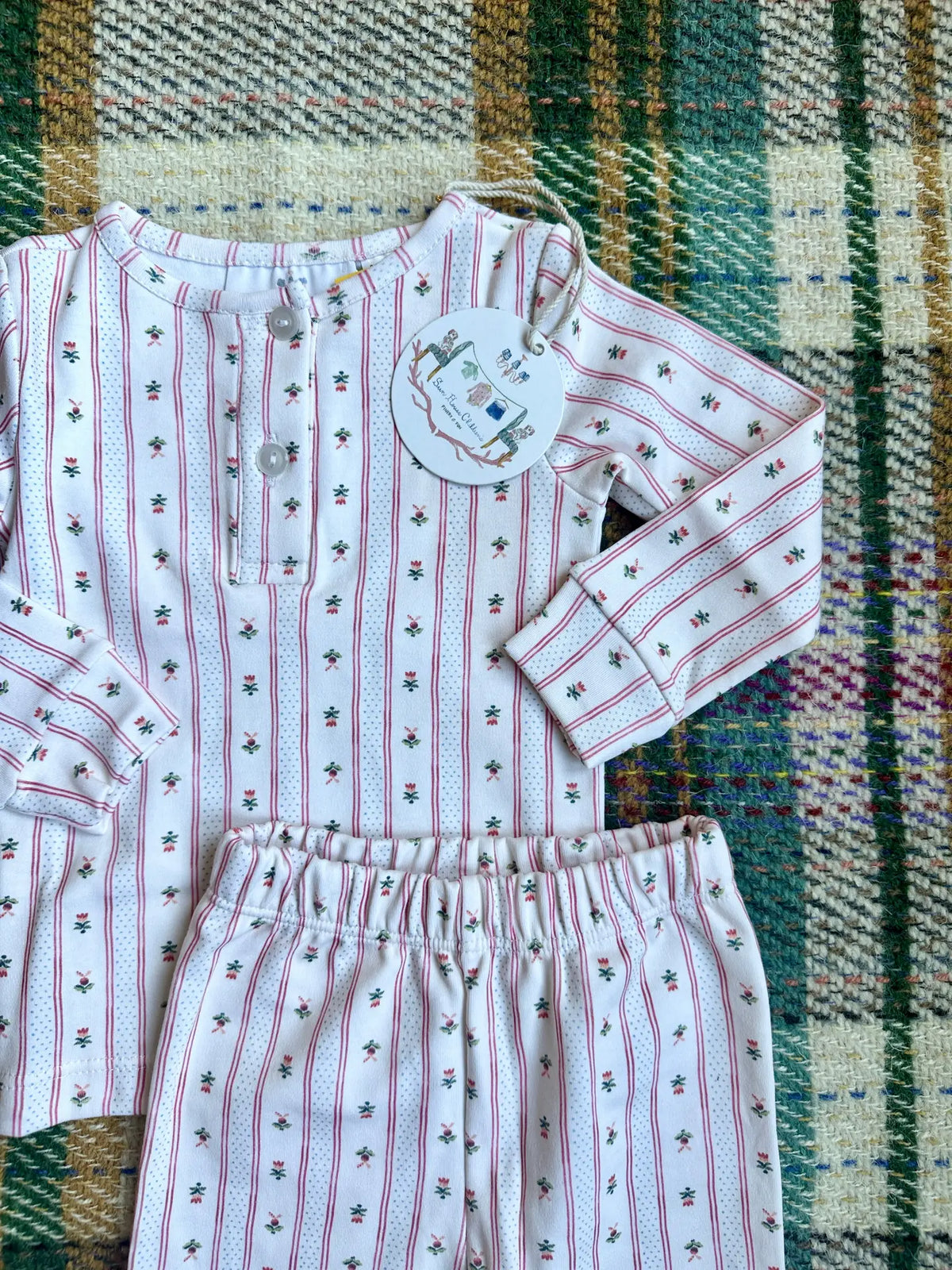 The Personalized Holiday Dot Kids Pajama – Henri Noël