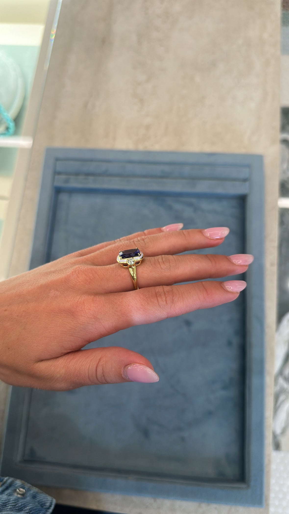 Selim Mouzannar - Tanzanite Gemma Ring
