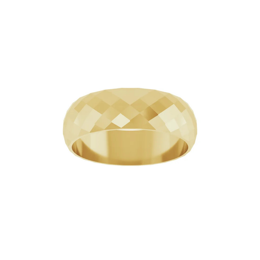 Diamond Pattern Mens Band