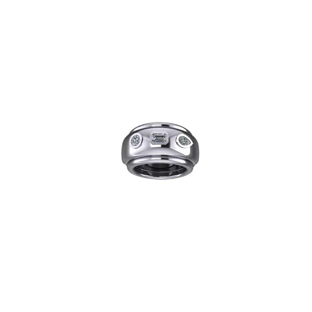 Diamond Bubble Oura Ring Cover – Henri Noël