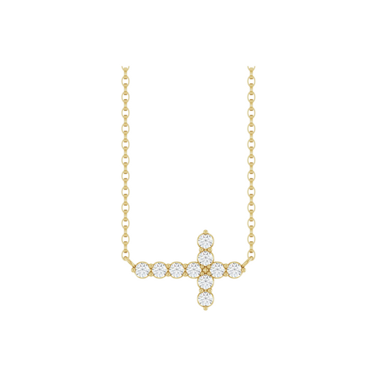 Diamond Cross Necklace