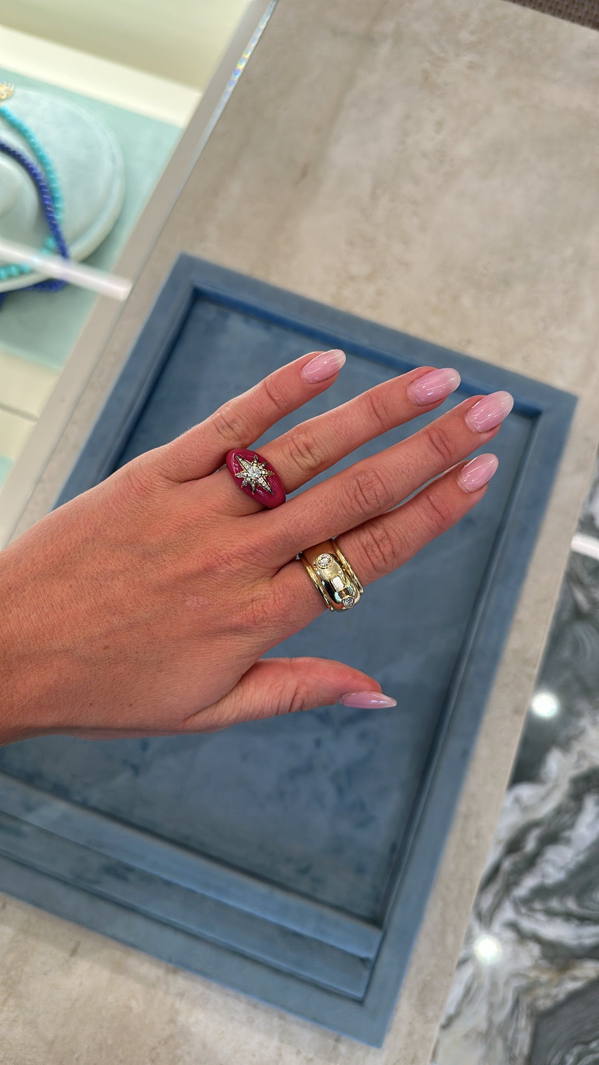 Selim Mouzannar - Aïda Raspberry Ring