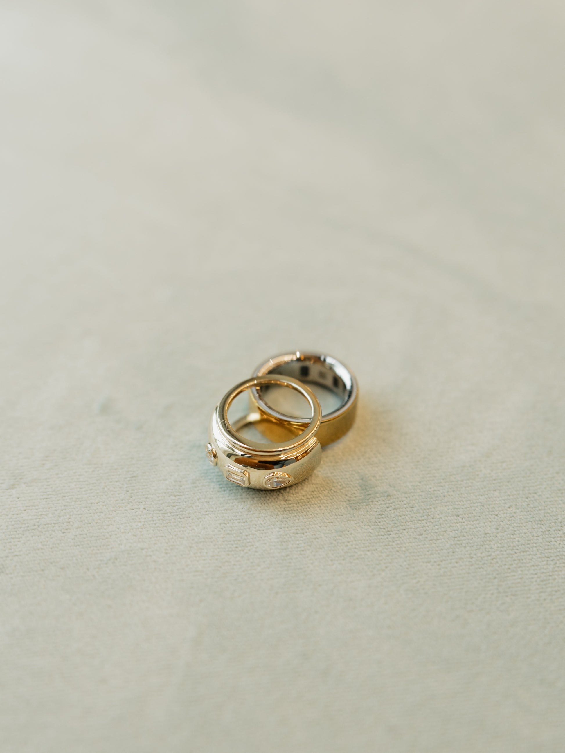 Diamond Bubble Oura Ring Cover – Henri Noël