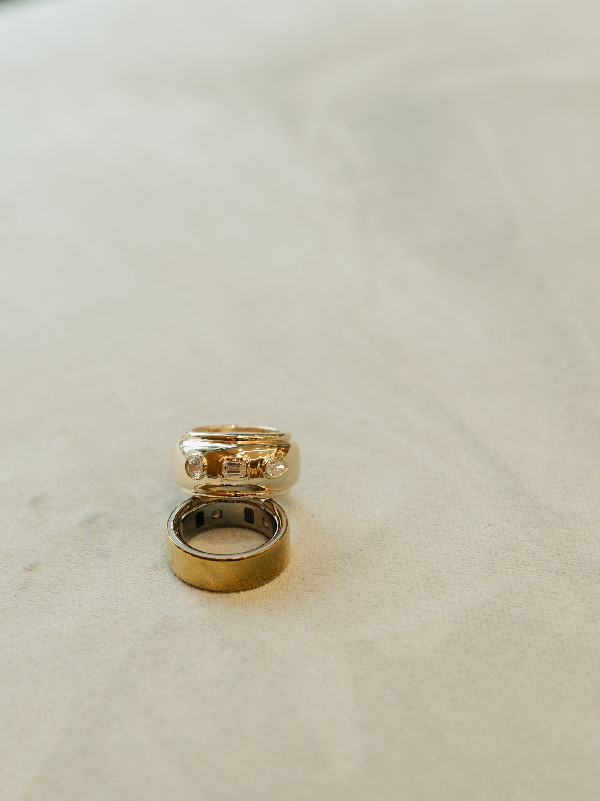 Diamond Bubble Oura Ring Cover – Henri Noël