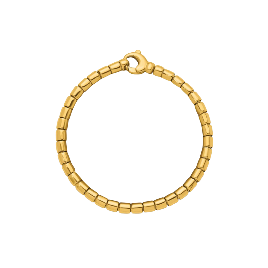 14K Fancy Link Bracelet