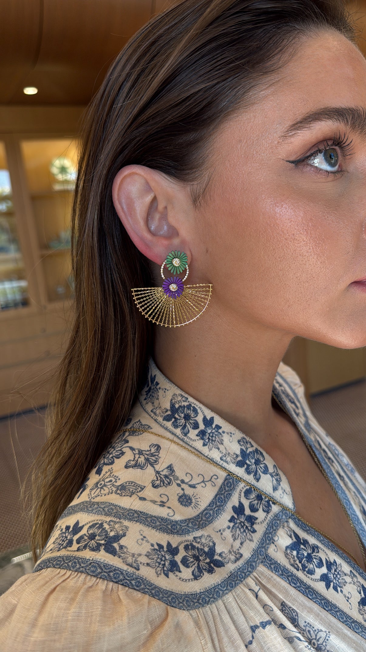 Mike Joseph- Petali Earrings – Henri Noël