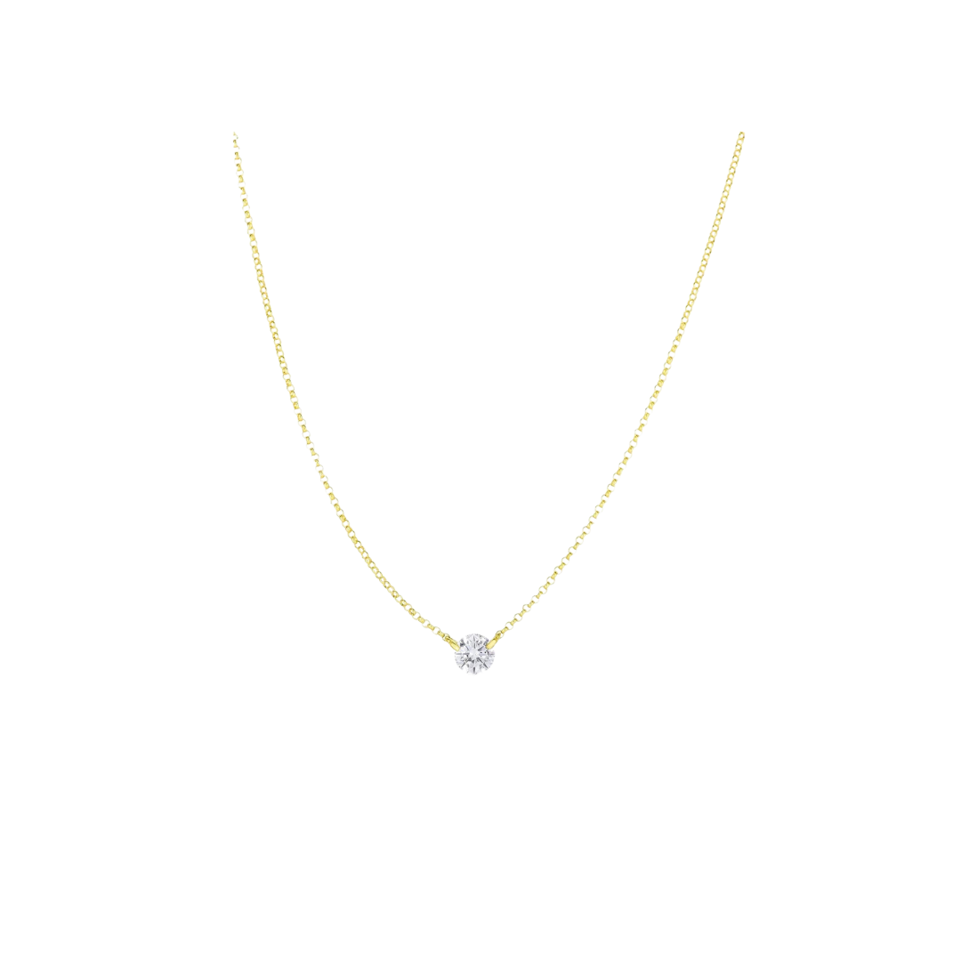 Adjustable Single Floating Diamond – Henri Noël