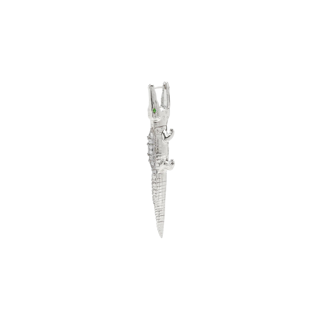 Alligator Art Deco Bite Earring – Henri Noël