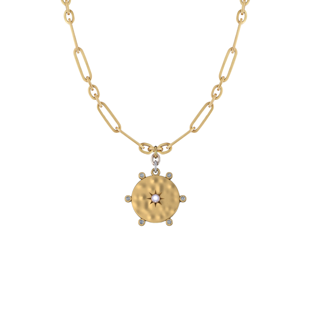 Alys Pearl Pendant Necklace – Henri Noël
