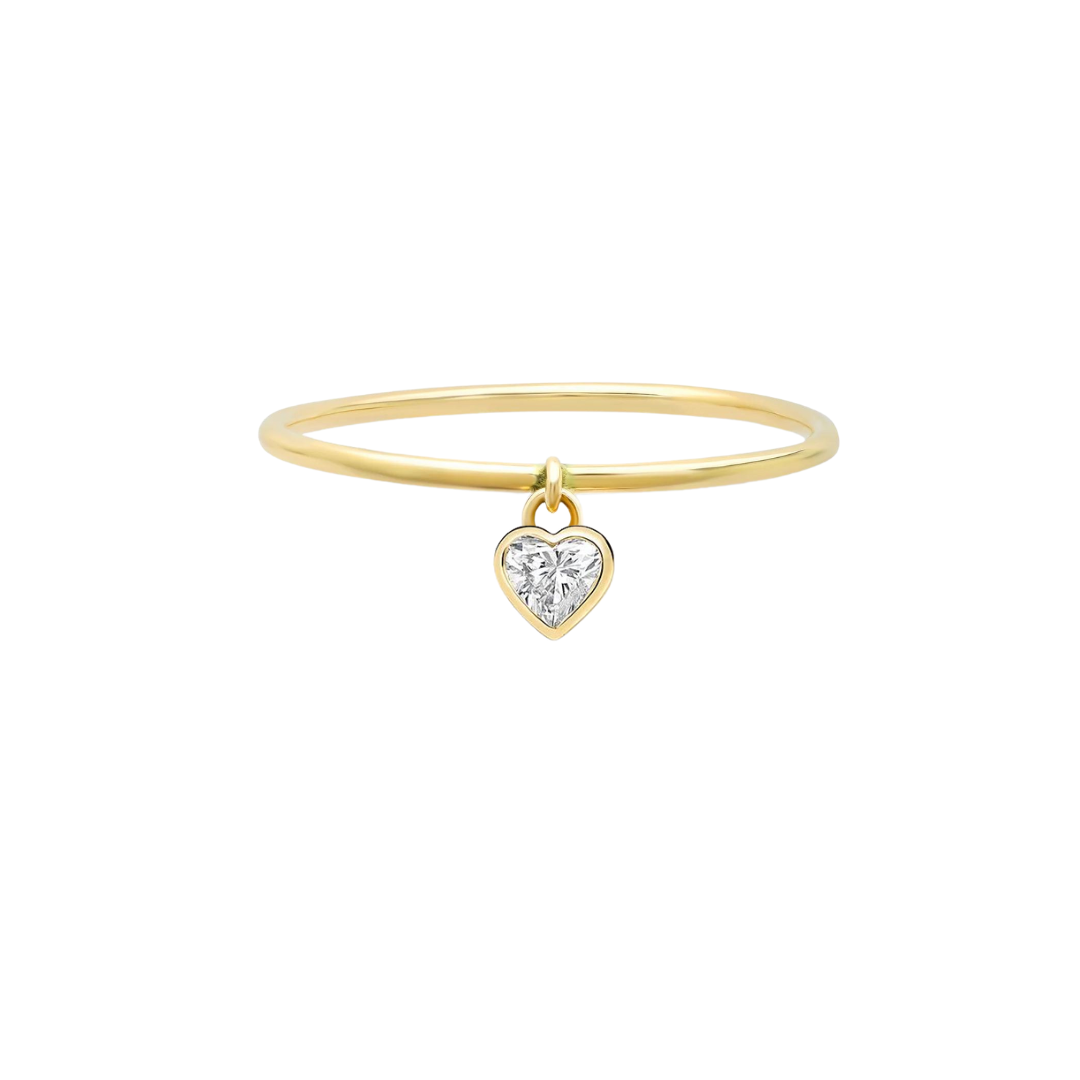 Amore Diamond Heart Ring – Henri Noël