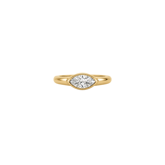 Archer East West Marquise Diamond Ring – Henri Noël