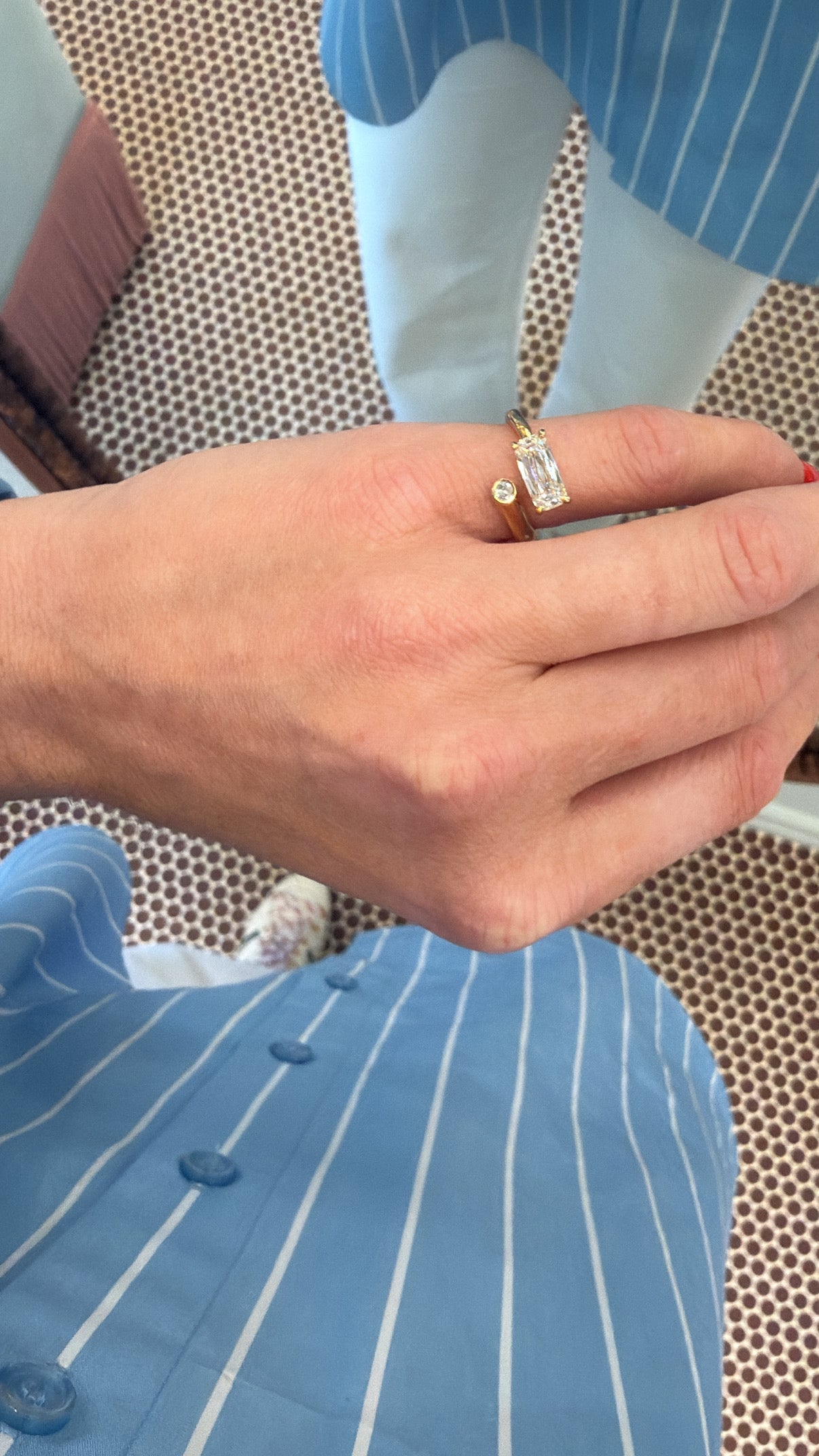 Ashoka Diamond Ring
