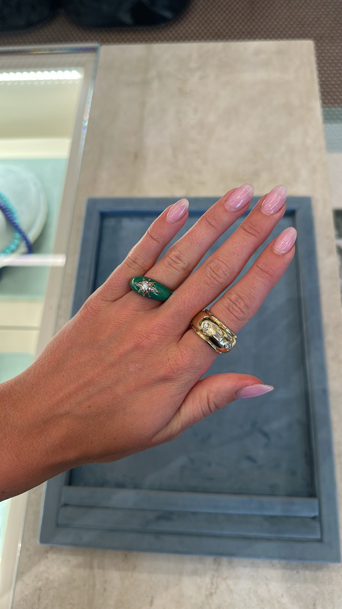 Selim Mouzannar - Aïda Green Ring