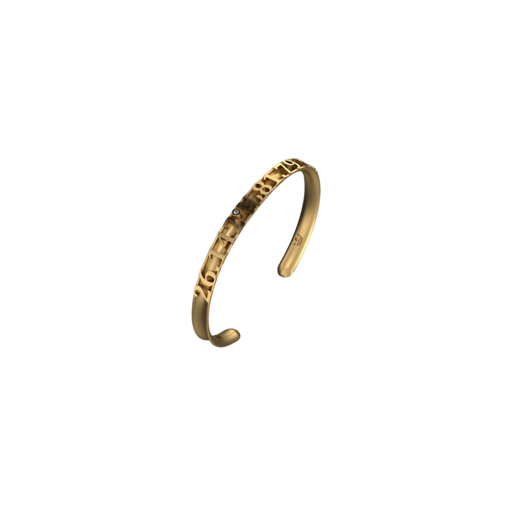 Naples Coordinates Bangle – Henri Noël
