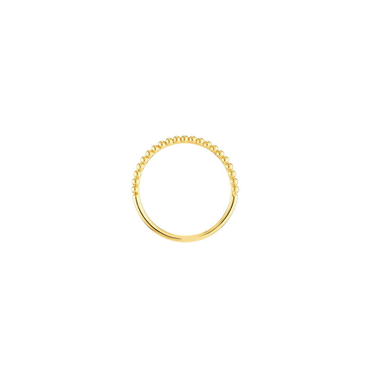 Beaded Gold Ring – Henri Noël