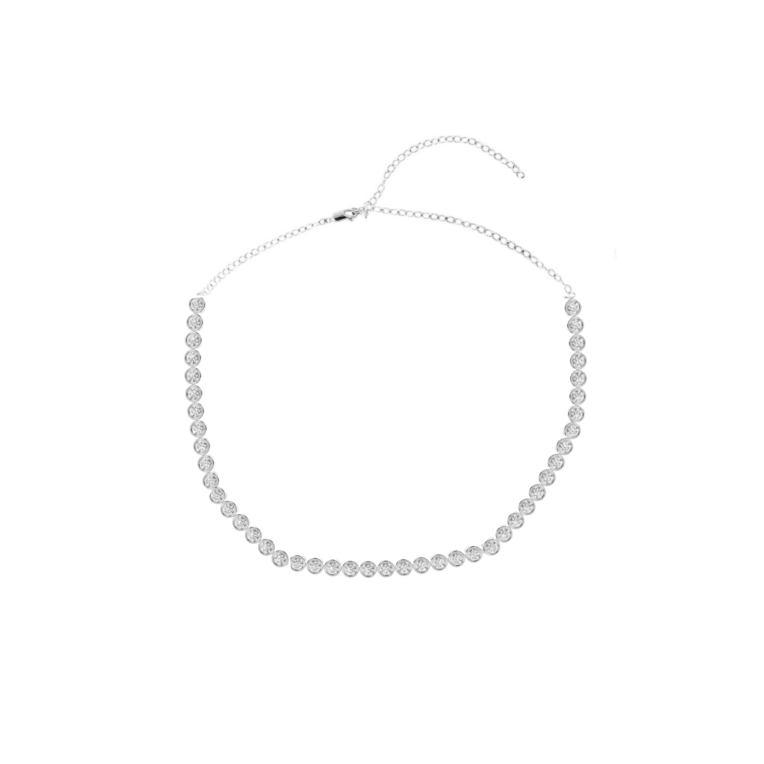 Bezel Diamond Tennis Choker – Henri Noël