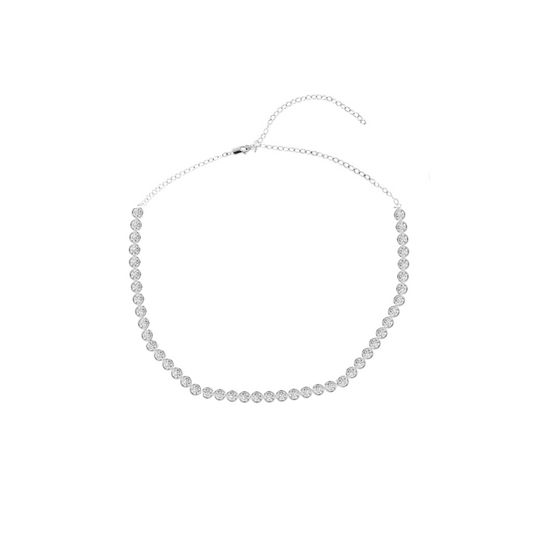 Bezel Diamond Tennis Choker – Henri Noël