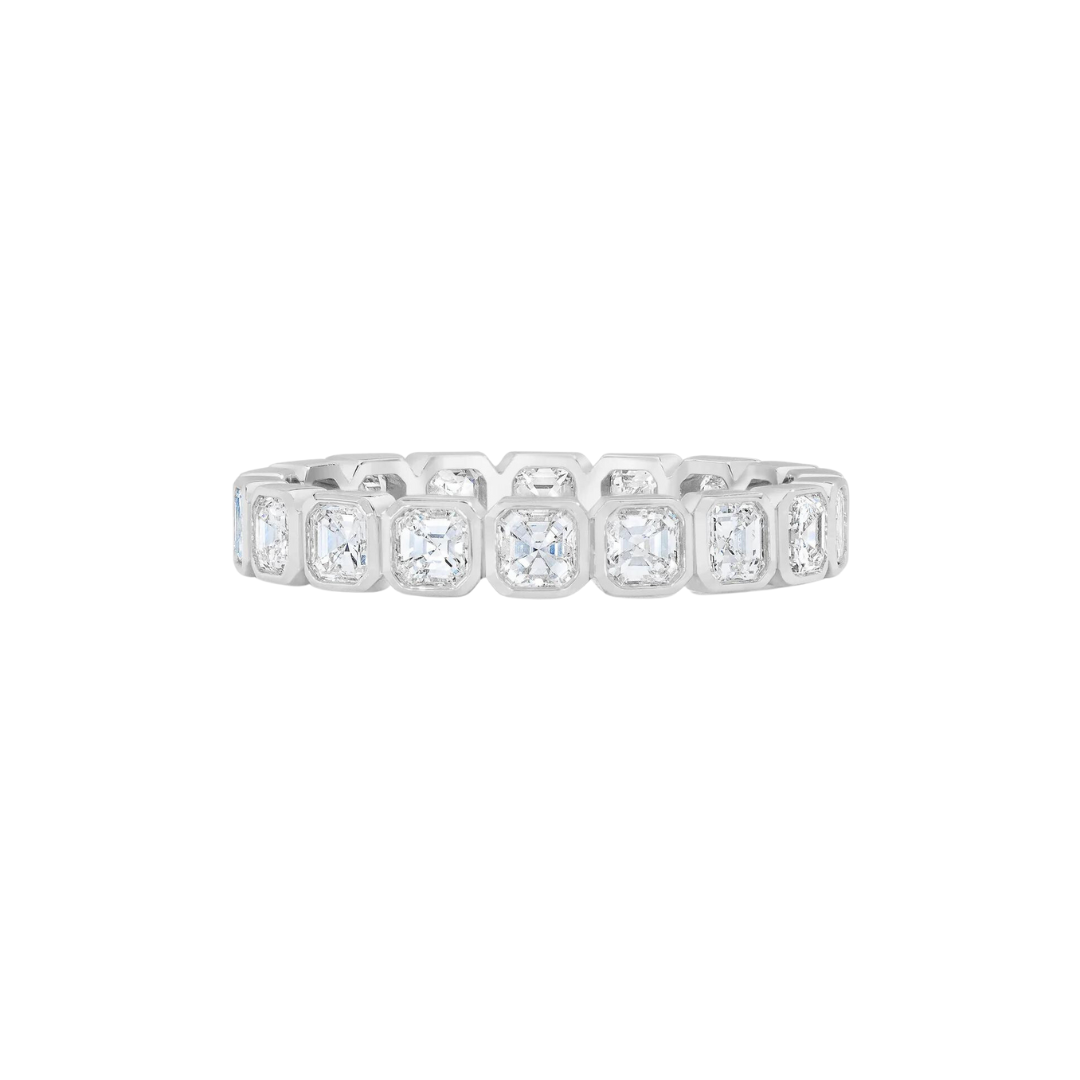 Bezel Set Diamond Eternity Band – Henri Noël