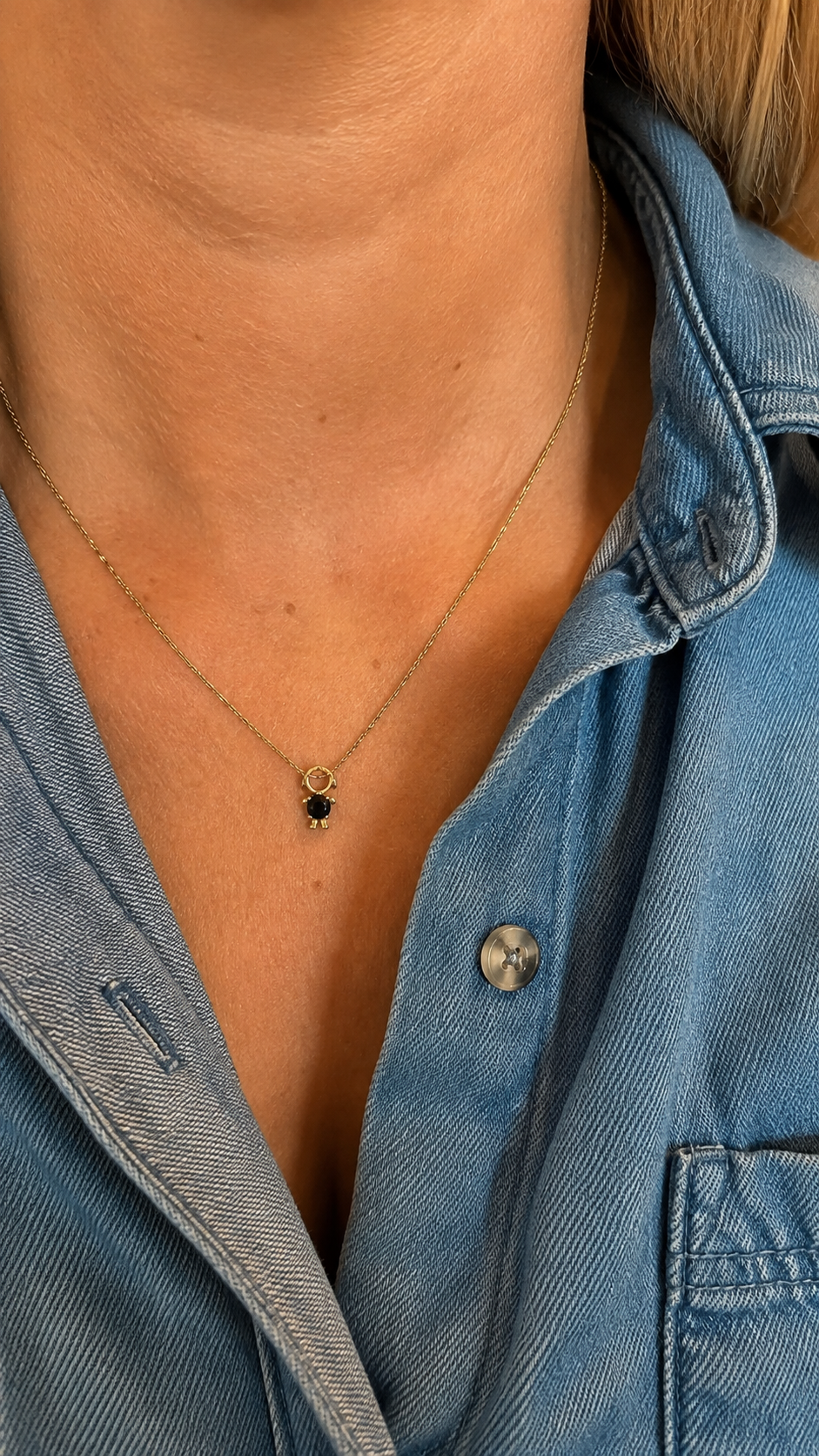 Birthstone Girl Charm