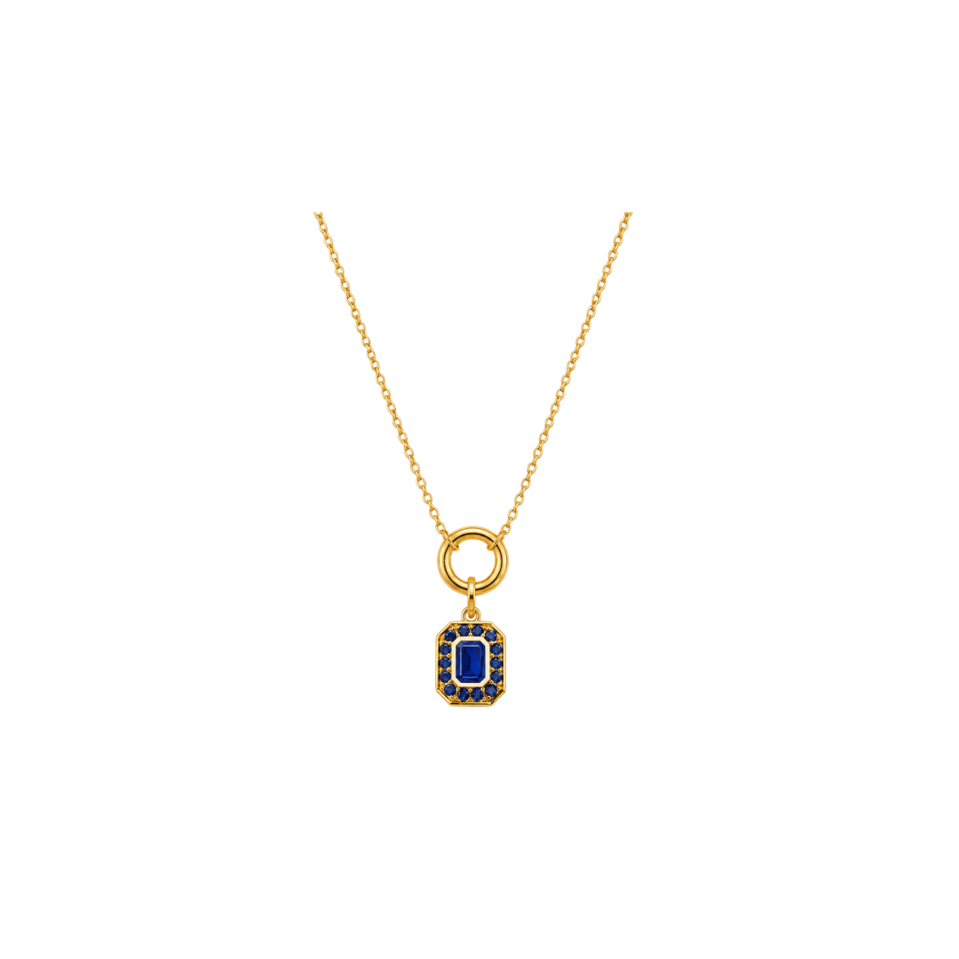Blue Sapphire Charm – Henri Noël