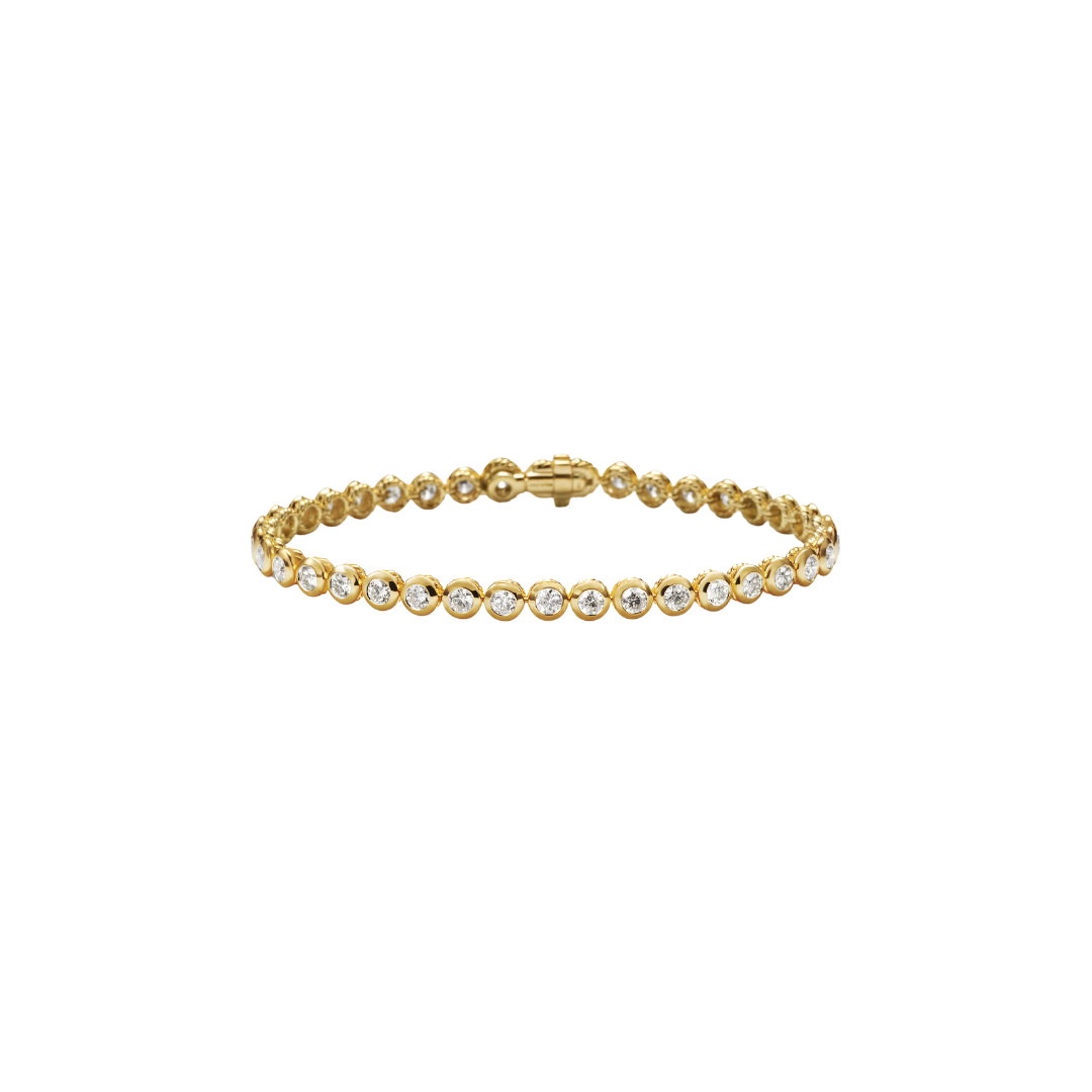 Bubble Diamond Tennis Bracelet – Henri Noël